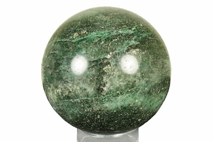 Polished Fuchsite Sphere - Madagascar #251183